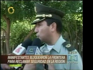 En Paraguachón, en Colombia, fronterizo con Venezuela, disti