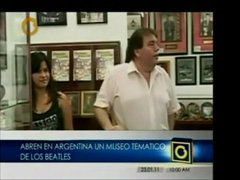 Un argentino tiene la mayor colección de los Beatles del mun