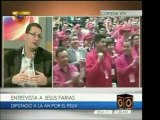 Jesus Farías, dip. del PSUV, rechaza el informe de Human Rig