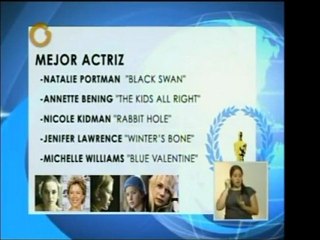 El presidente de la Academia anuncia los nominados a los pre