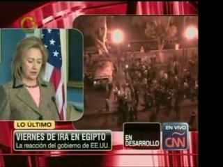 Secretaria de Estado Hillary Clinton se pronuncia sobre la s