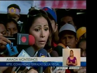 Dip. Carlos Sierra, del PSUV, y comunidad de Terrazas de La