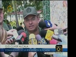 Comandante de la 4ª División Blindada informa de la pronta d