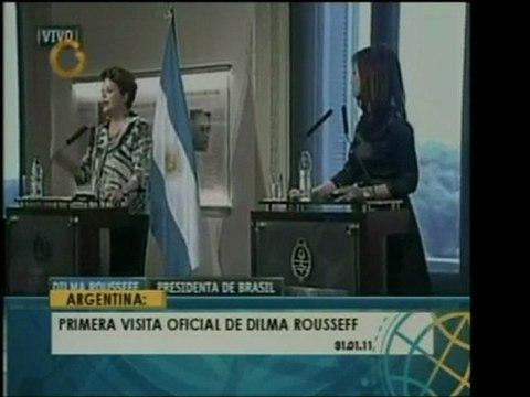 Declaraciones de Dilma Roussef, Presidenta de Brasil, luego