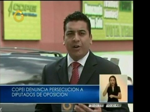 Copei denuncia persecución a diputados de oposición y cita e