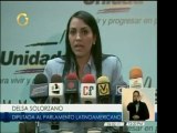 Dip. Delsa Solórzano (UNT) habla sobre los presos políticos