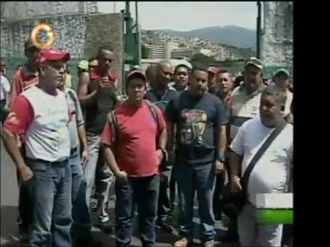 Trabajadores de los desechos sólidos del Ministerio del Ambi