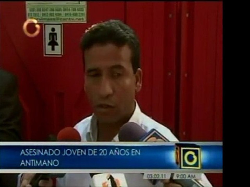 Un joven de 20 años fue asesinado con armas de fuego dentro