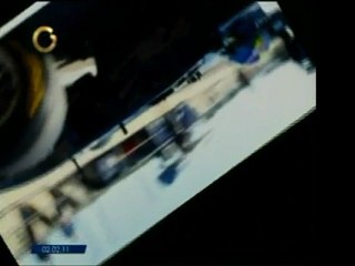 Pastor Maldonado tuvo su primera práctica con la escudería d