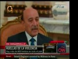 El Vicepresidente de Egipto ofrece declaraciones a CNN