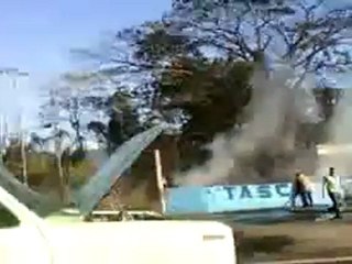 explocion de la estacion de servicios  de la shell bejuma