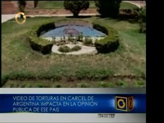 Video de la tortura de un reo en cárcel argentina provocó es