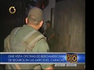 Allanamiento a las oficinas de Iberoamericana de Seguros en