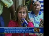 Unidad Sindical y Gremial, del Zulia, exige el ejecutivo nac
