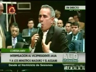 Intervención del diputado Freddy Bernal en la interpelación