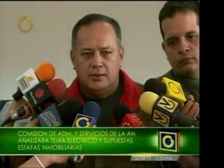 Dip. Diosdado Cabello informa que solicitarán reunión con el