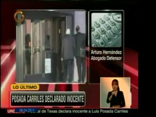 Abogado de Posada Carriles declara luego de que se le declar