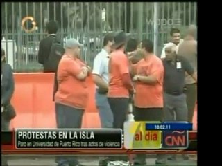 Hay conflictos luego de que paro en la Universidad de Puerto