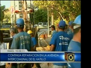 Alcaldía de El Hatillo informa que continúa la reparación de