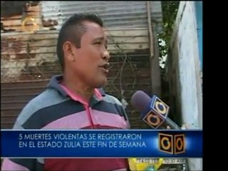 El fin de semana hubo al menos cinco muertes violentas en Ma