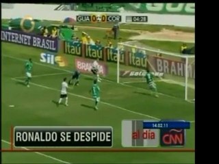 El jugador brasilero Ronaldo, quien fuese una estrella inter