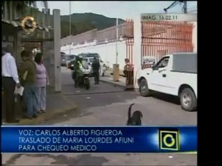 A las 6:00 am la jueza María Lourdes Afiuni fue a su primera