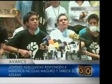 Jovenes en huelga de hambre en la OEA responden a las declar
