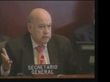 El secretario general de la OEA, José Miguel Insulza se pron