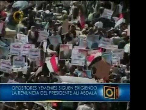En Yemen los opositores al gobierno siguen exigiendo la renu