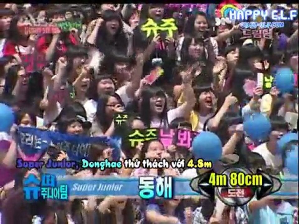 {HappyE.L.F's Vietsub} [100613] Let’s Go Dream Team Season 2 (Ep 3) (Part 6.7)