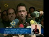 Gob. Capriles Radonsky negó que se postulara para la Preside