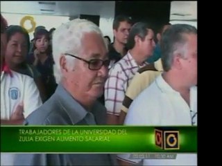 Trabajadores y miembros del sindicato de La Universidad del