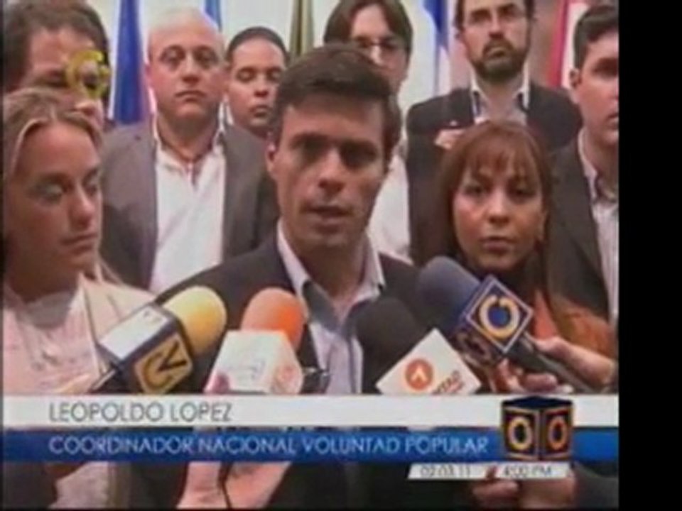 Reporte de Gabriela Perozo sobre el caso Leopoldo López ante
