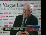 Premio Nobel de Literatura, Mario Vargas Llosa, piensa que e