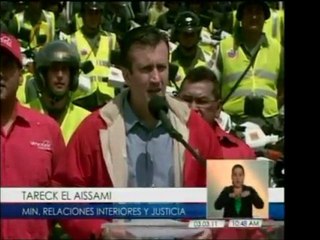 El Ministro de Interior y Justicia lanza el operativo Carnav