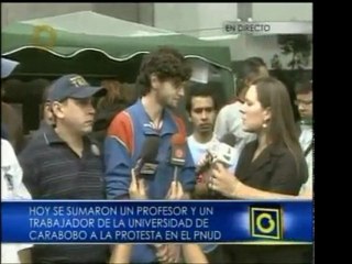 Dos personas más se unen a la huelga de hambre frente al PNU