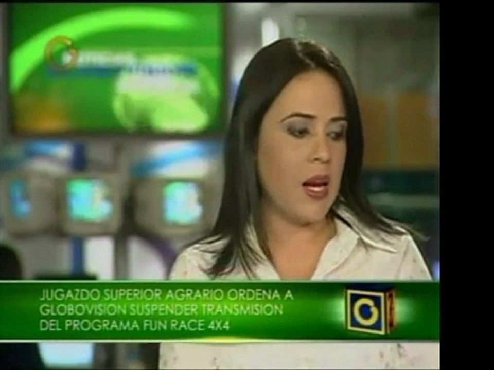 Globovisión está legalmente incapacitado para transmitir el