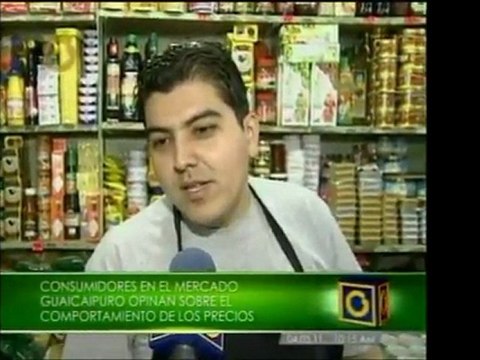 Consumidores del mercado de Guaicaipuro dan sus opiniones so