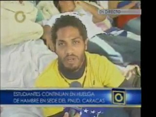 Huelguistas frente al PNUD expresaron que están abiertos al