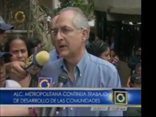 Alcalde Metropolitano, Antonio Ledezma, consideró contradict