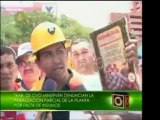 Trabajadores de CVG Minerven denuncian la paralización de la