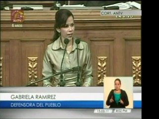 Defensora Ramírez siente que hay factores que estimulan las
