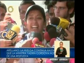 Dirigente estudiantil de la ULA, Gaby Arellano, niega la pos