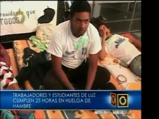 Huelguistas de hambre en La Universidad del Zulia aclaran lo