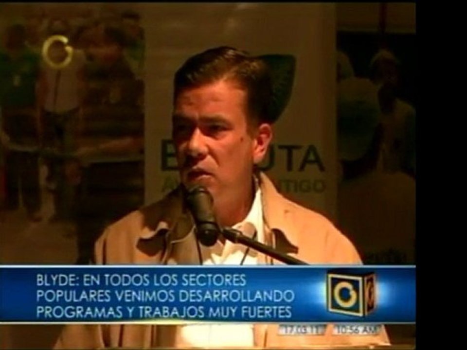 El alcalde del municipio Baruta, Geraro Blyde, inicia su dis