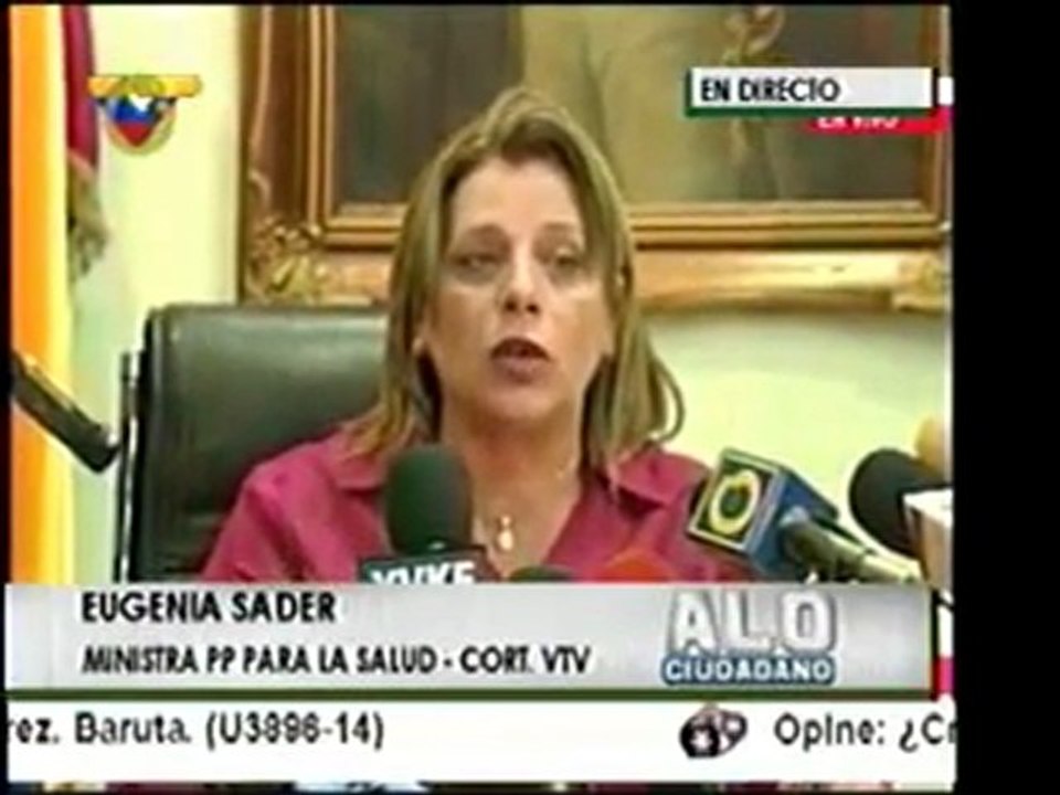 Ministra de Salud, Eugenia Sader, informó que hay 12 casos c