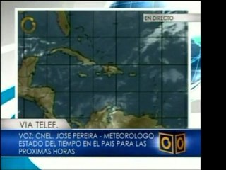 El Inameh explica las causas de las precipitaciones que se h