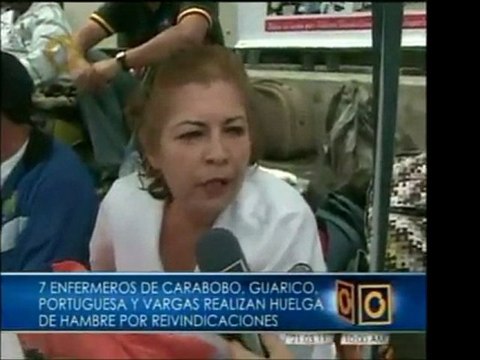 Enfermeros de Portuguesa, Guárico, Carabobo y Vargas se apos