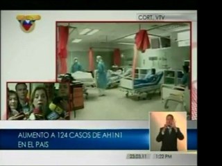 Ministra de salud Eugenia Sader informa que hay 124 casos co