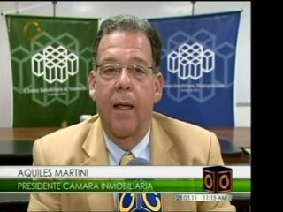 Presidente de la Cámara Inmobiliaria habla sobre la posible